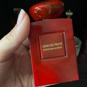 - Armani prive fragrance.  Rough milichite